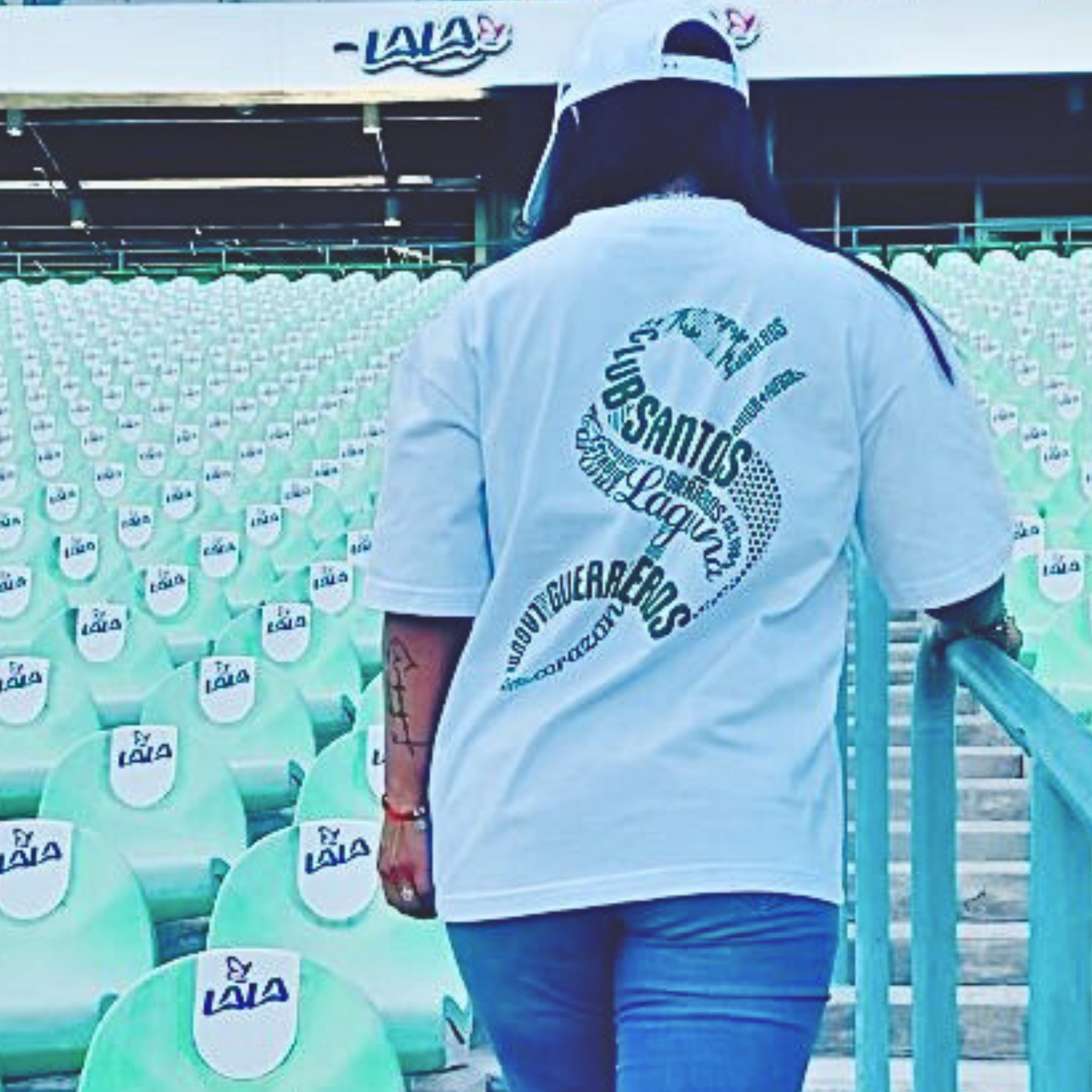 PLAYERA CLUB SANTOS LAGUNA VIBES OVS
