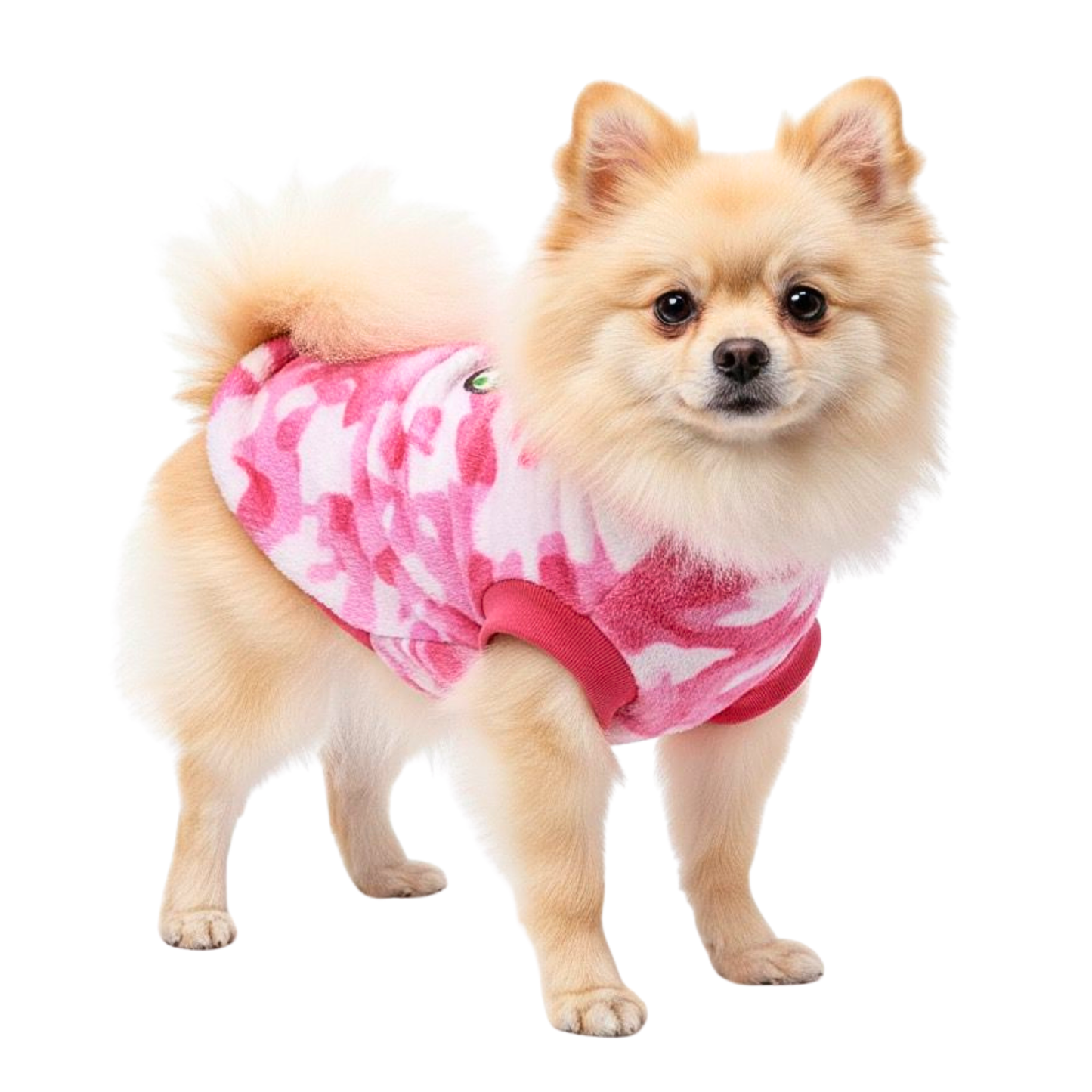 SUETER PINK AFELPADO PARA MASCOTA