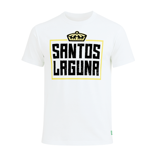 PLAYERA SANTOS EDICIÓN VINTAGE LETTER