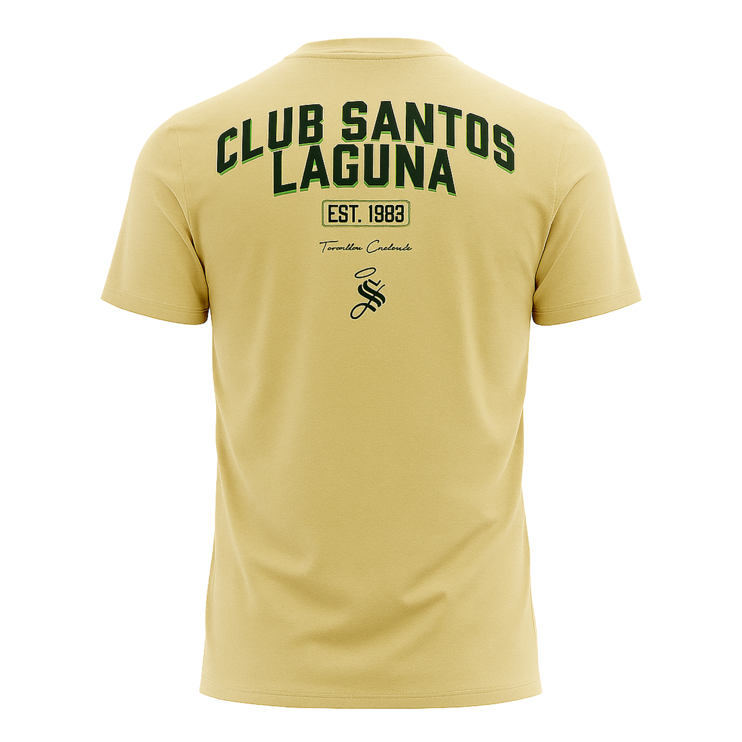 PLAYERA INSTITUCIONAL BEIGE LOGO EN PECHO