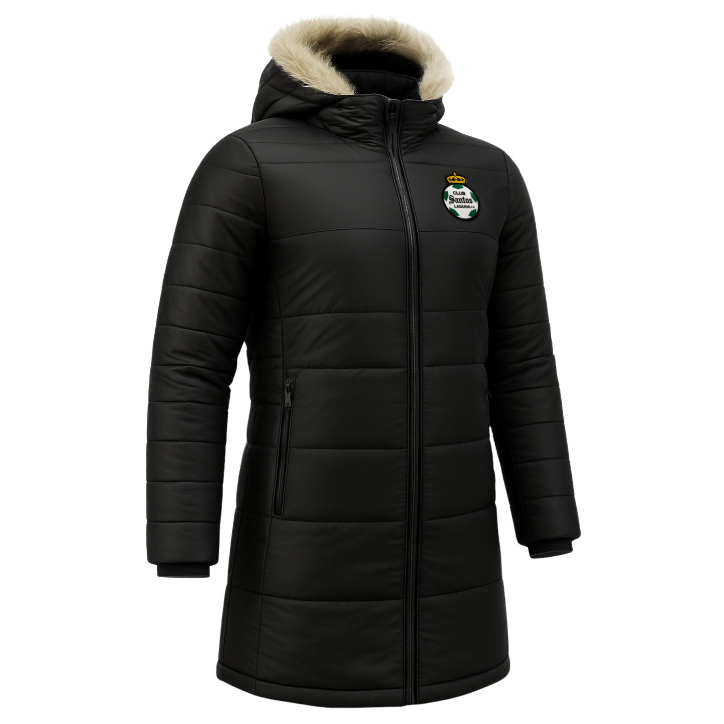 CHAMARRA WINTER PUFF PARA DAMA CLUB SANTOS