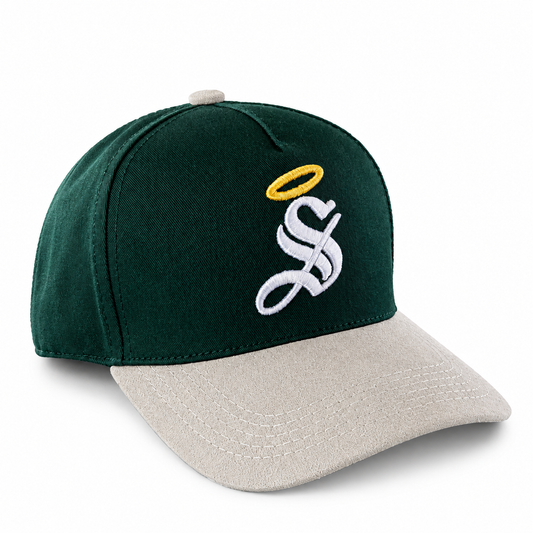 GORRA SANTOS VERDE CON HUESO GAB