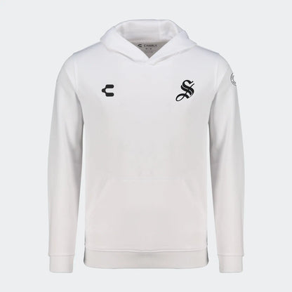 SUDADERA CHARLY SANTOS PARA CABALLERO BLANCO 26/27