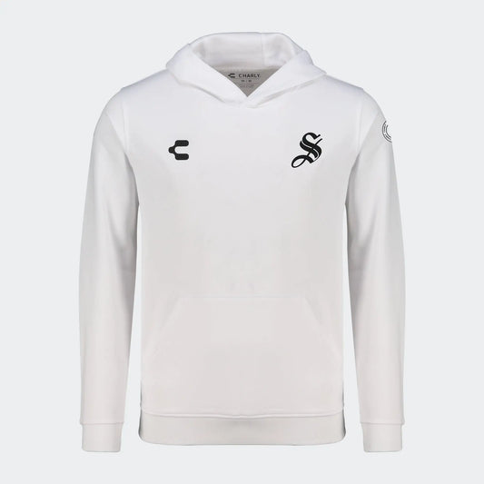 SUDADERA CHARLY SANTOS PARA CABALLERO BLANCO 26/27