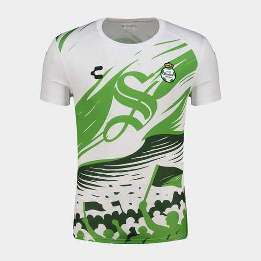PLAYERA MC CHARLY SANTOS PARA CABALLERO BLANCO 26/27