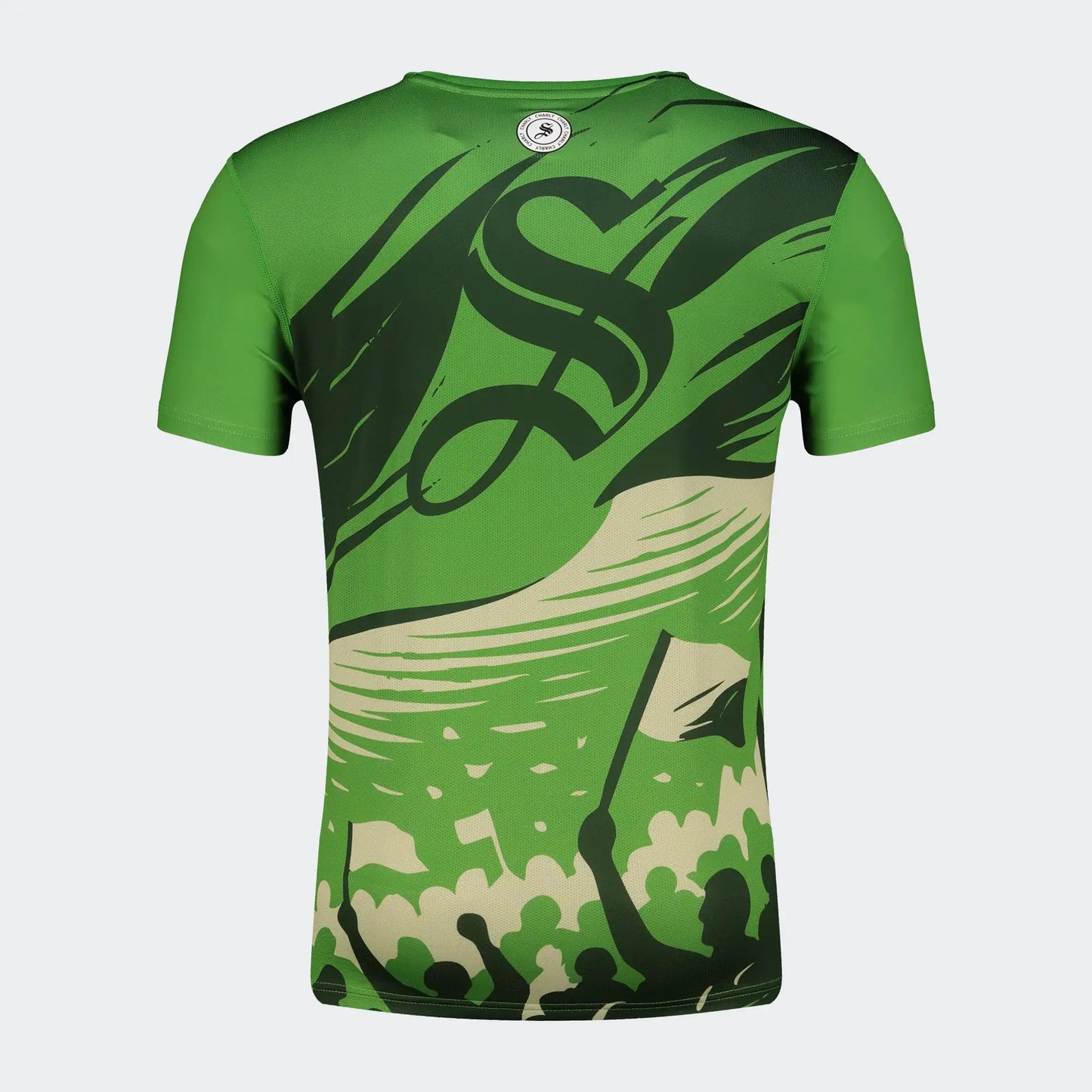 PLAYERA MC CHARLY SANTOS PARA CABALLERO VERDE 26/26