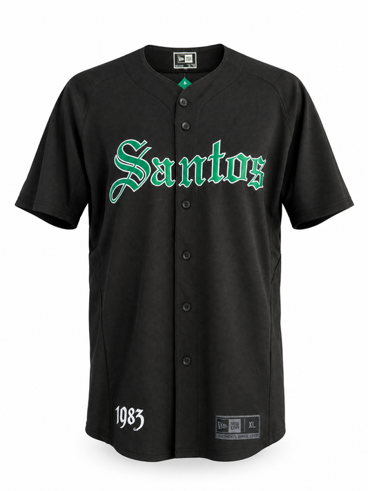 JERSEY BEISBOL SANTOS LAGUNA INFANTIL LEYENDA VERDE