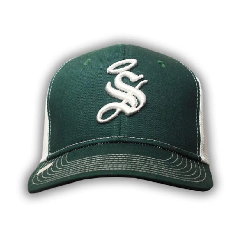 GORRA VERDIBLANCA EMBLEMA SANTOS