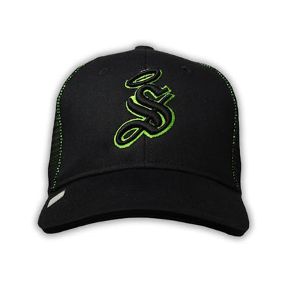GORRA EMBLEMA CLUB SANTOS LAGUNA GREEN NEON OUTLINE