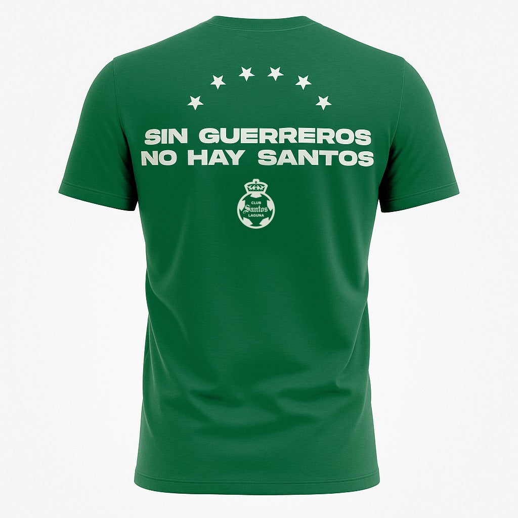 PLAYERA CSL SIN GUERREROS NO HAY SANTOS