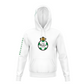 HOODIE BLANCA CON CAPUCHA GUERREROS