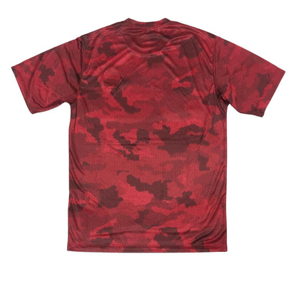 PLAYERA SANTOS CAMUFLAJE ROJO