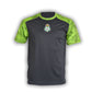 PLAYERA SANTOS, EN COLOR GRIS/VERDE