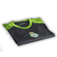 PLAYERA SANTOS, EN COLOR GRIS/VERDE