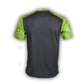 PLAYERA SANTOS, EN COLOR GRIS/VERDE