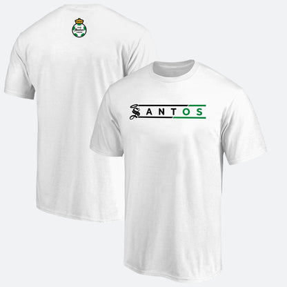 PLAYERA SANTOS BICOLOR LINES