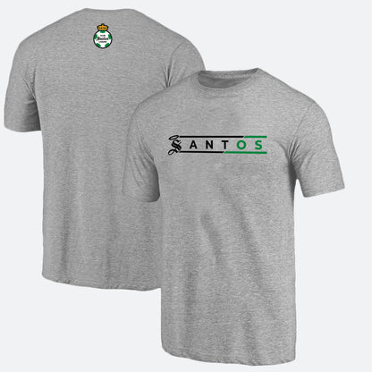 PLAYERA SANTOS BICOLOR LINES